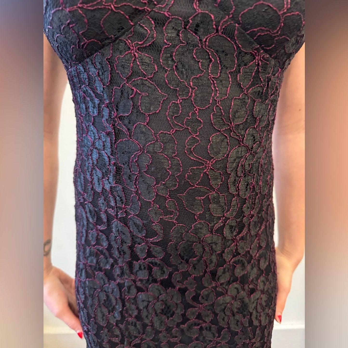 Betsey Johnson Black Label Lace Dress