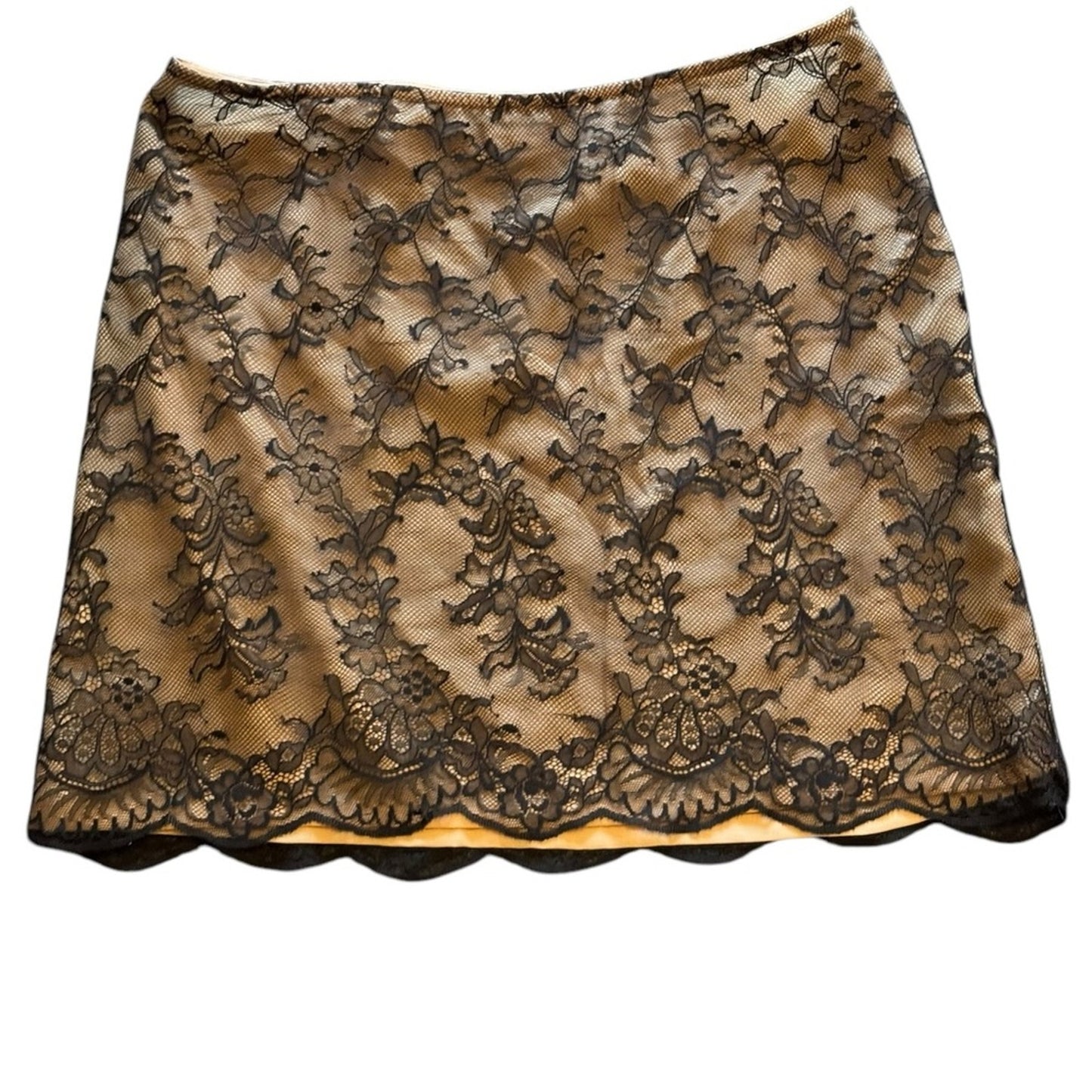 Moda International Vintage 90s Lace Mini Skirt