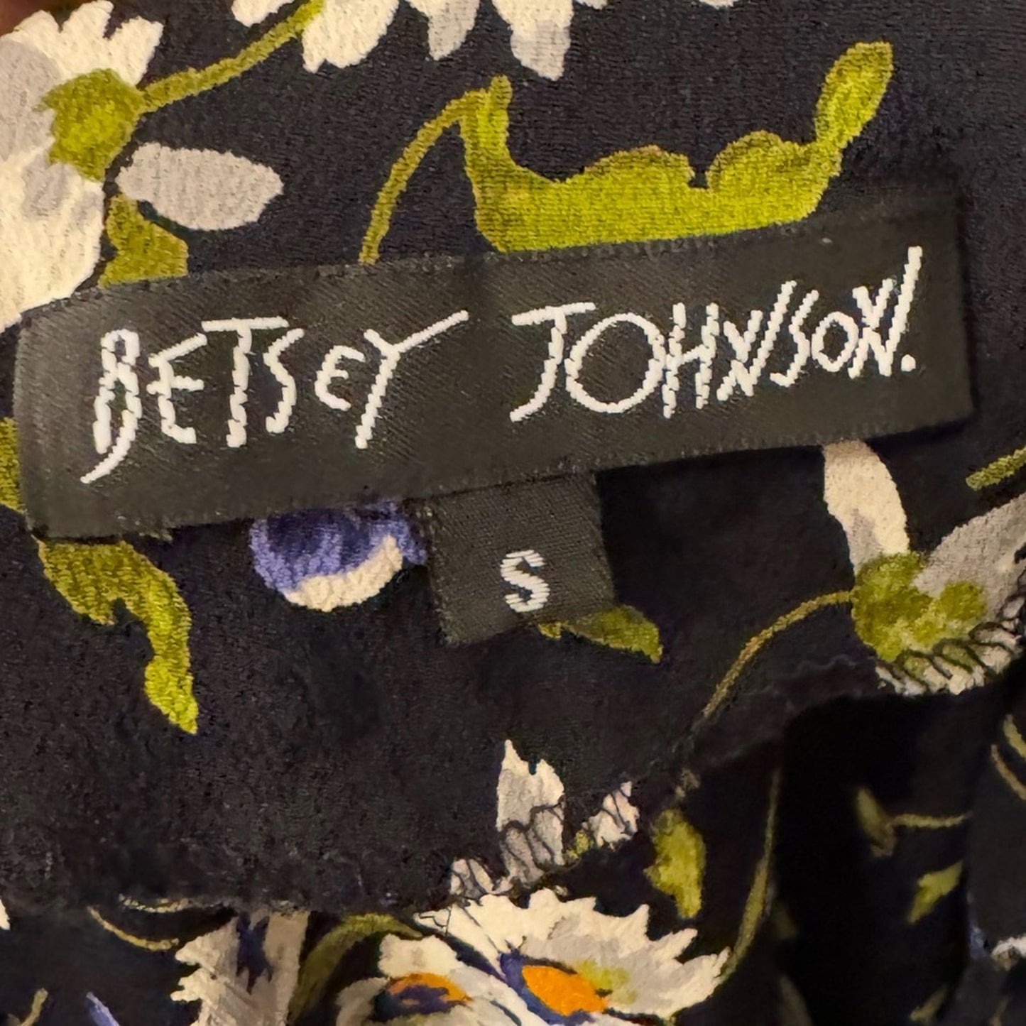 Betsey Johnson Vintage Black Label 90s Daisy dress