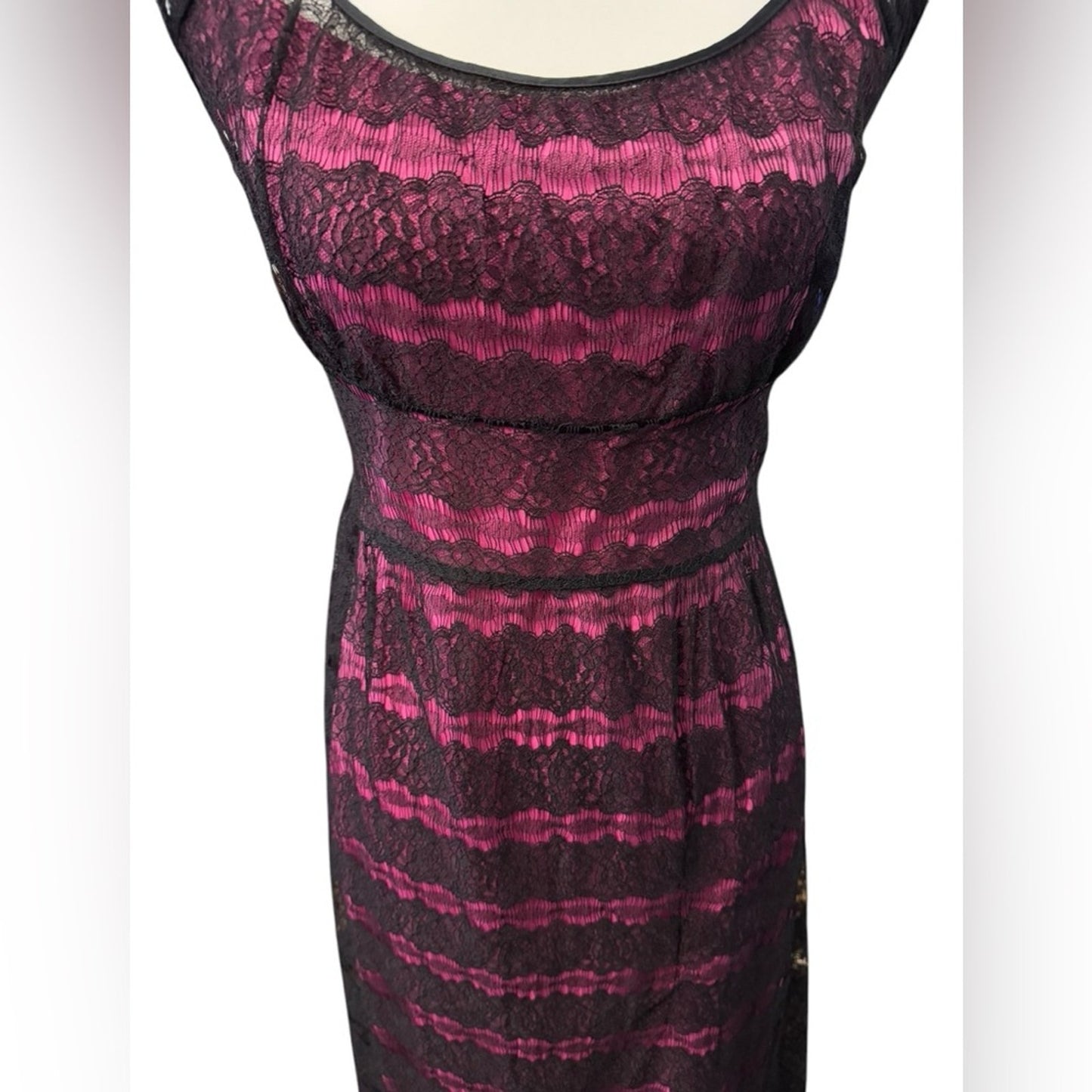 Betsey Johnson Lace Brocade dress Y2K