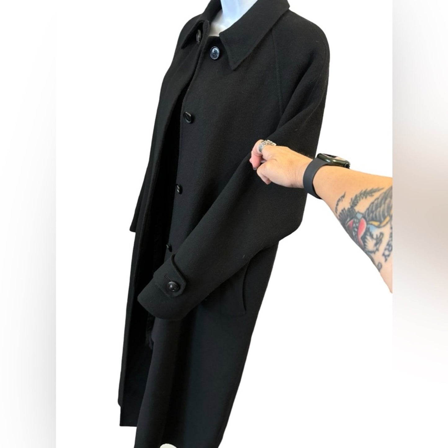 Full Length Wool Mod style Coat