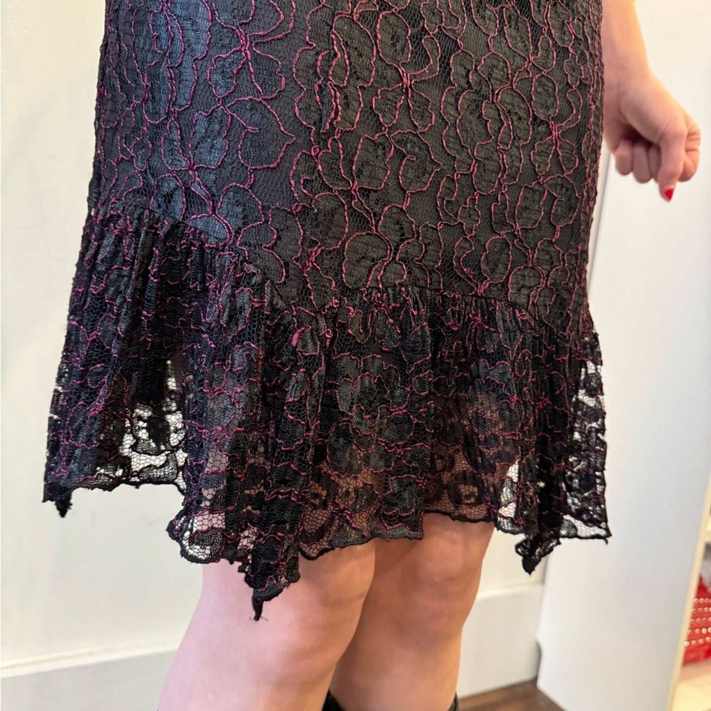 Betsey Johnson Black Label Lace Dress