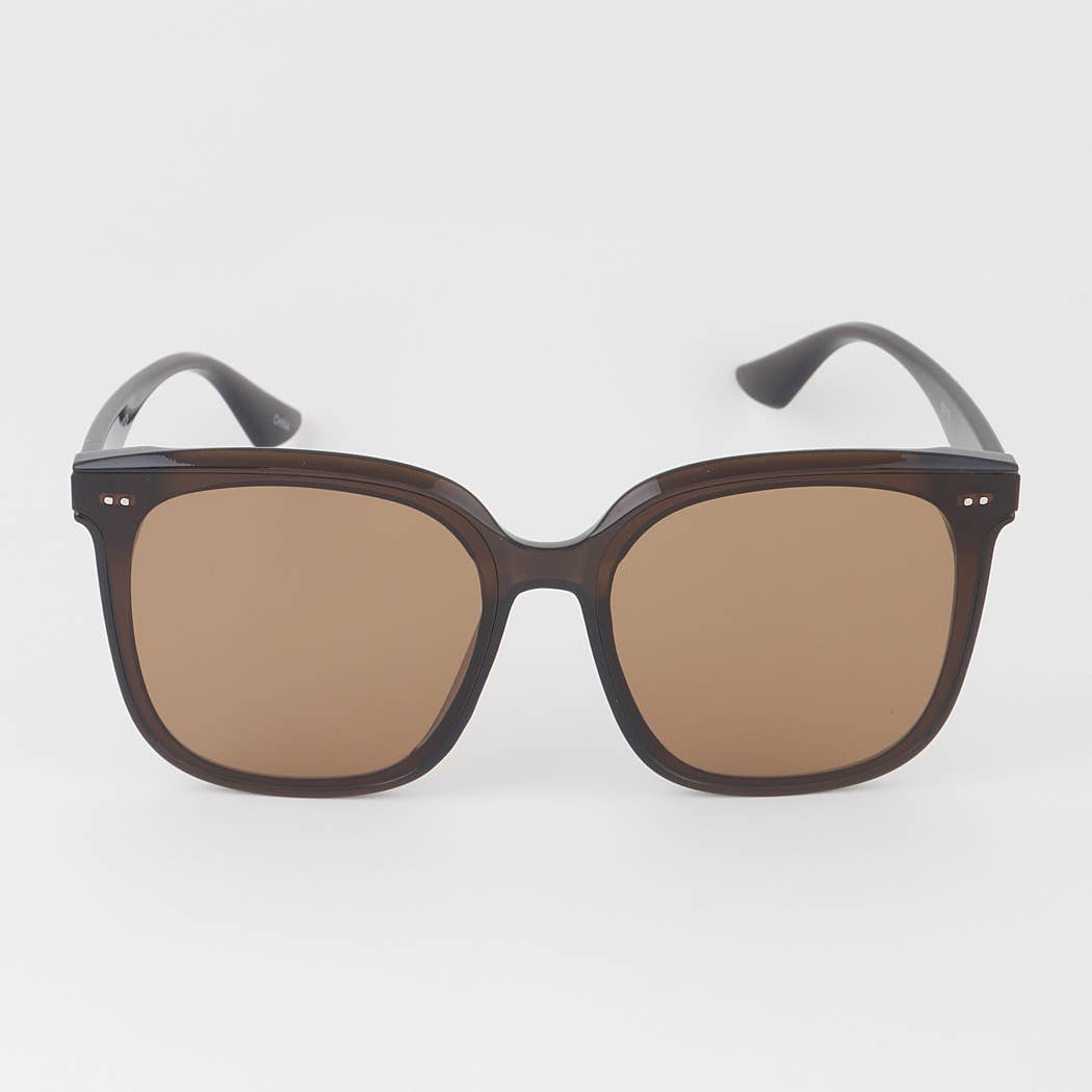 Classic Bolted Box Sunglasses: MIX
