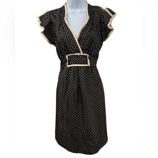 Betsey Johnson  Polka Dot Silk Dress