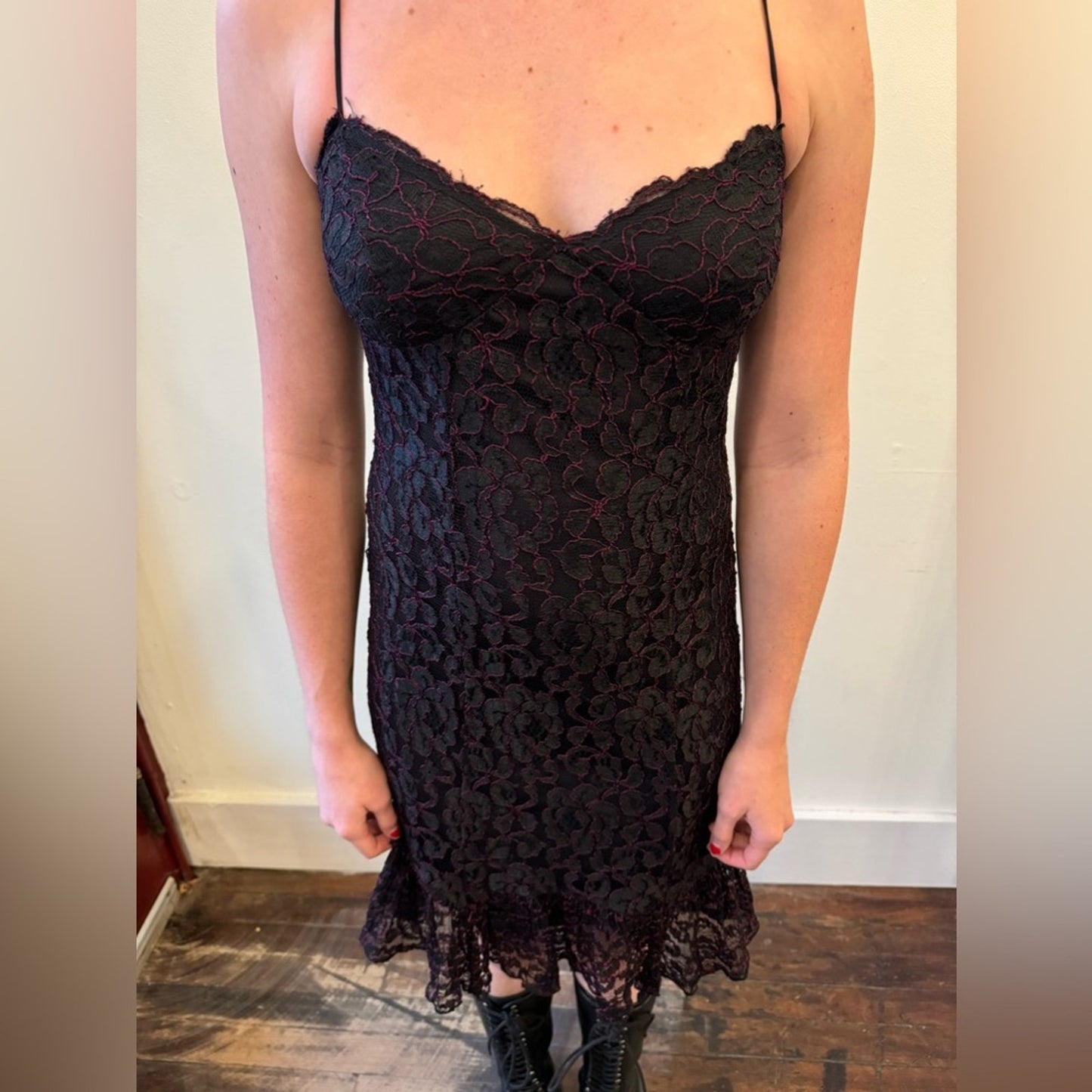 Betsey Johnson Black Label Lace Dress