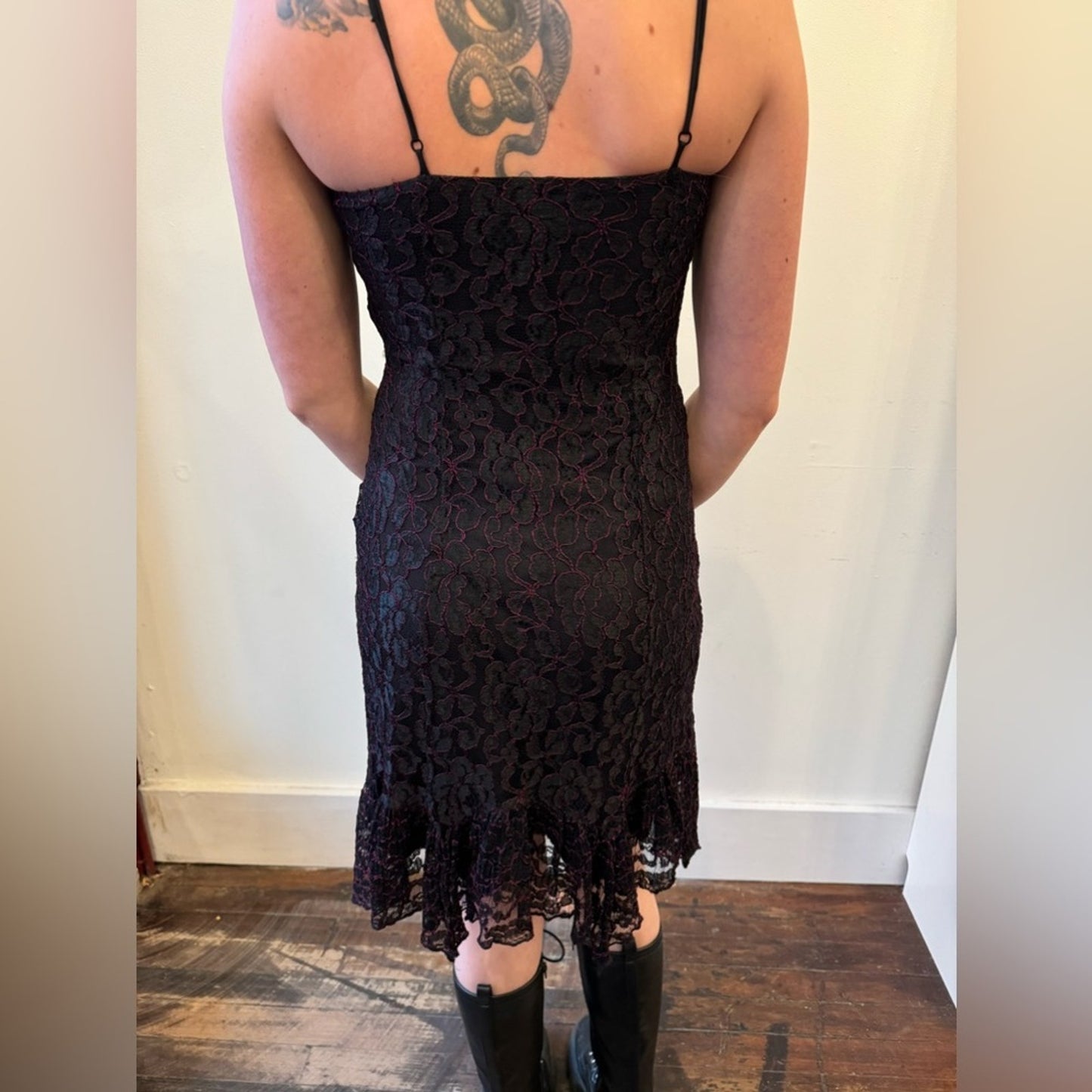 Betsey Johnson Black Label Lace Dress