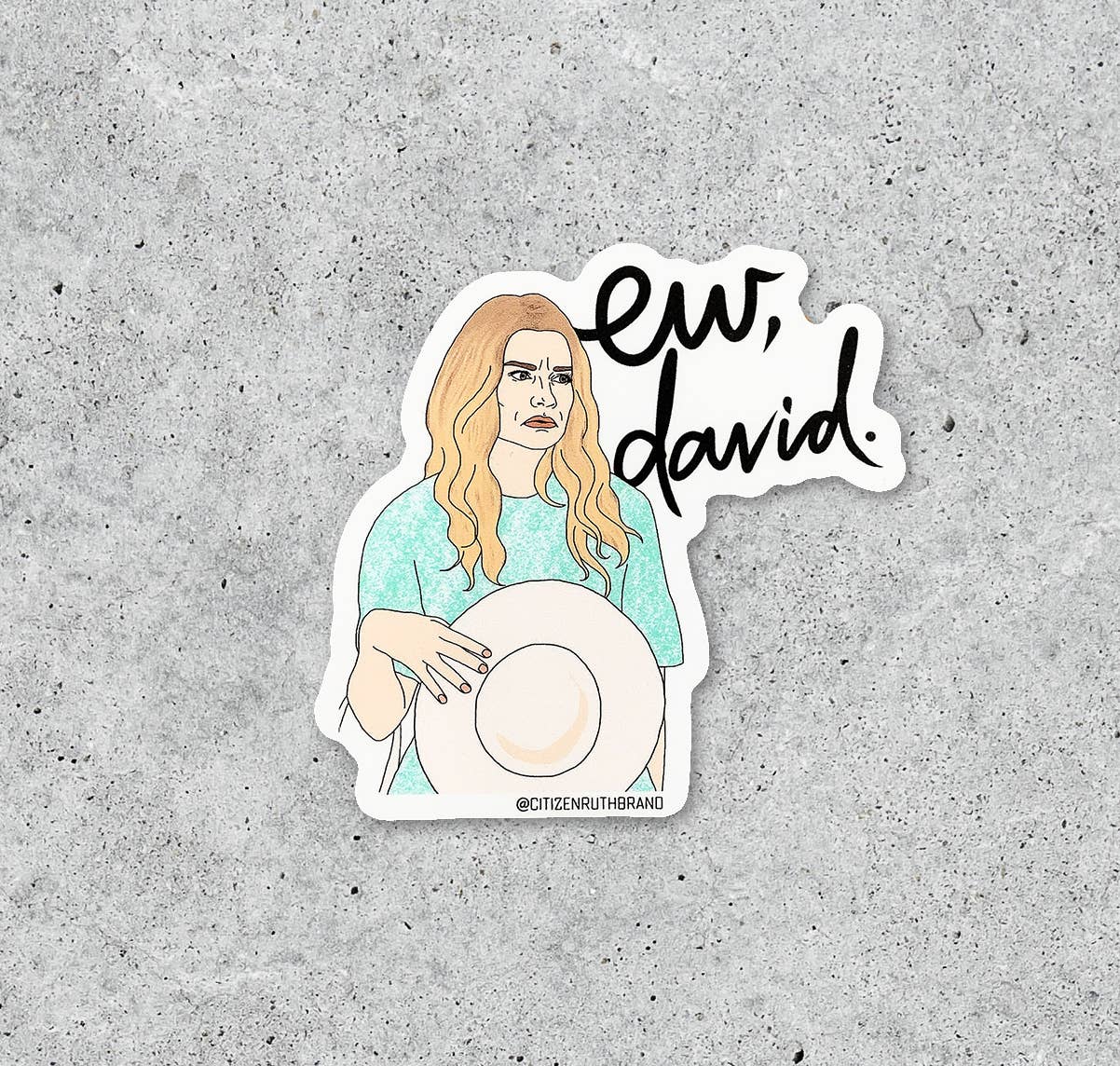 Alexis Ew David Sticker