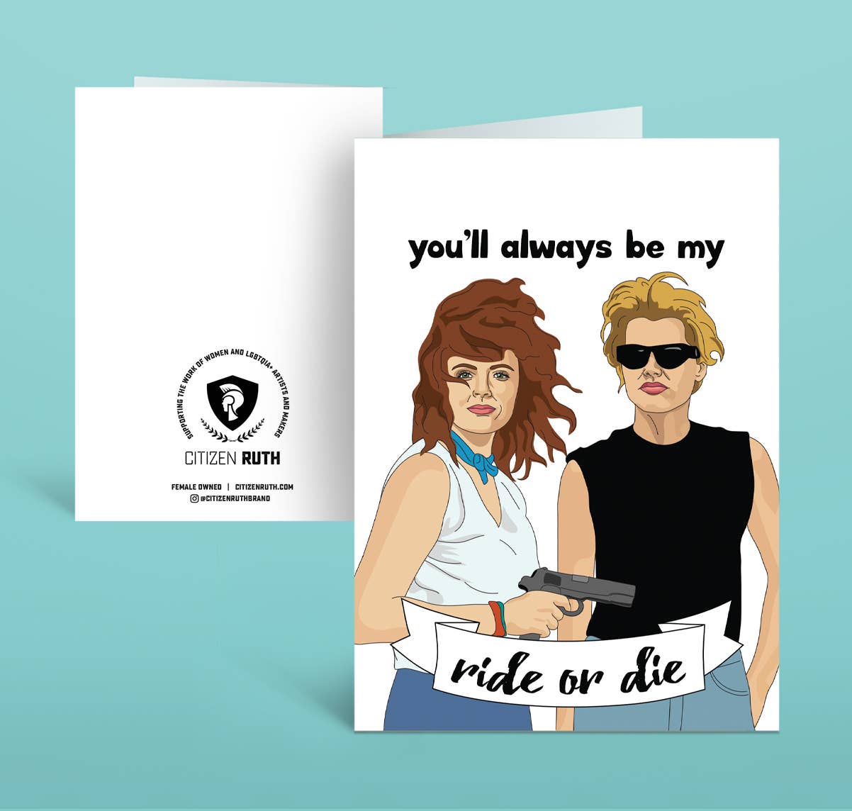 Thelma and Louise Card