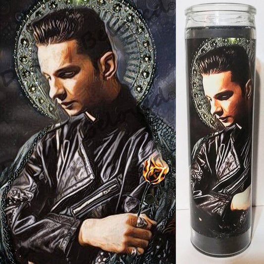 St Dave Gahan - 7-Day glass Jar Prayer Candle