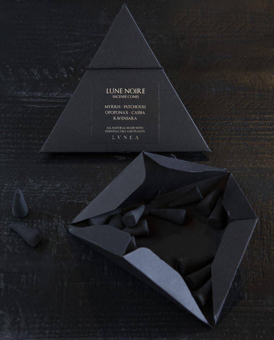 LUNE NOIRE | Naturally-scented Incense Cones