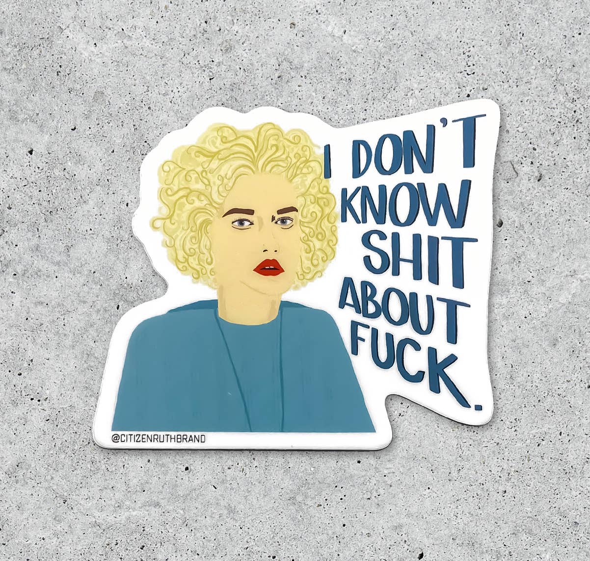 "Ozark" Ruth sticker