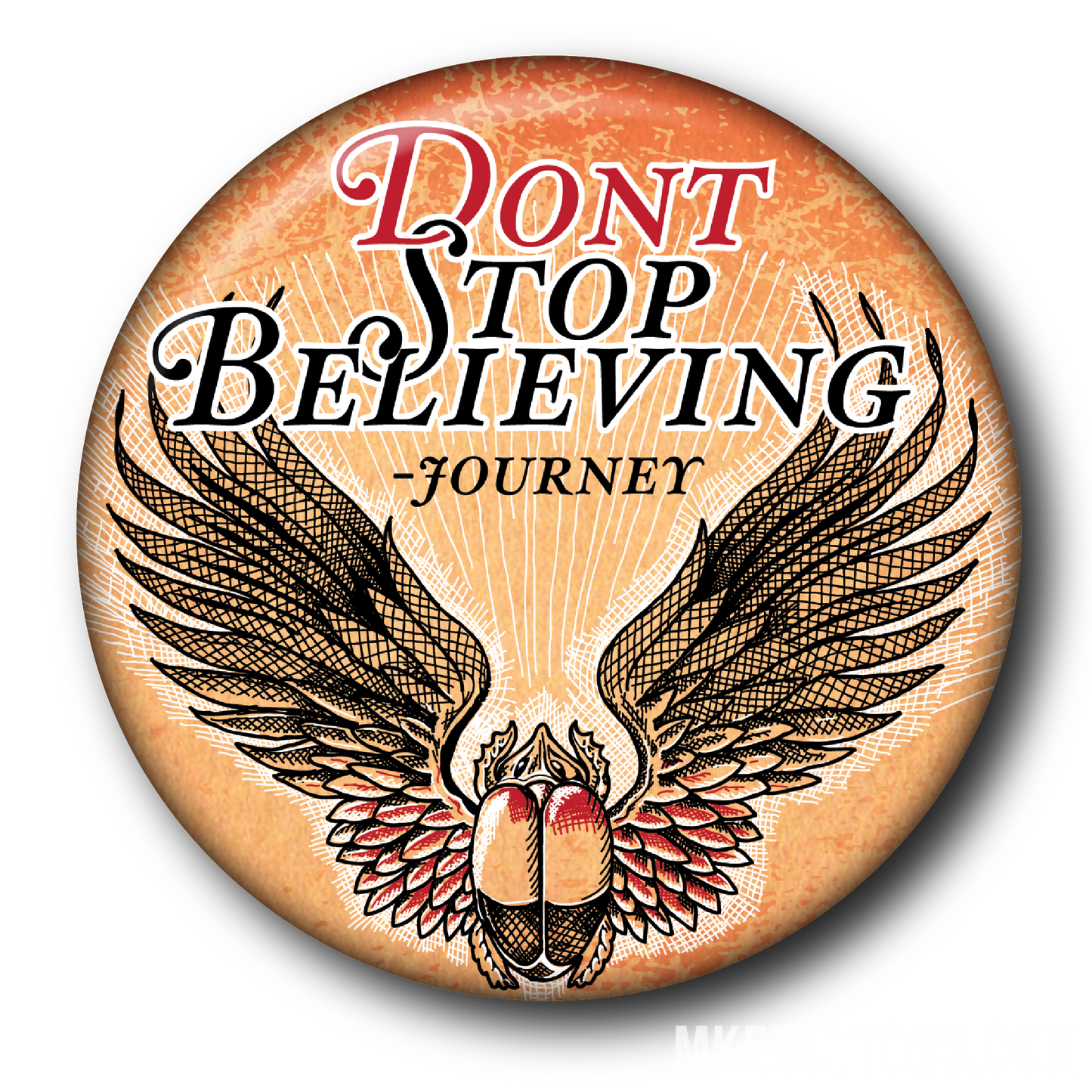 Don't Stop Believing - Journey (Pin): Small Button