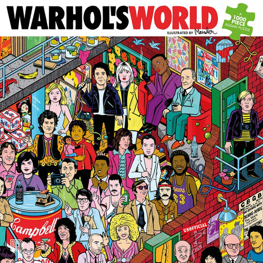 Warhol's World: A 1000 Piece Jigsaw Puzzle