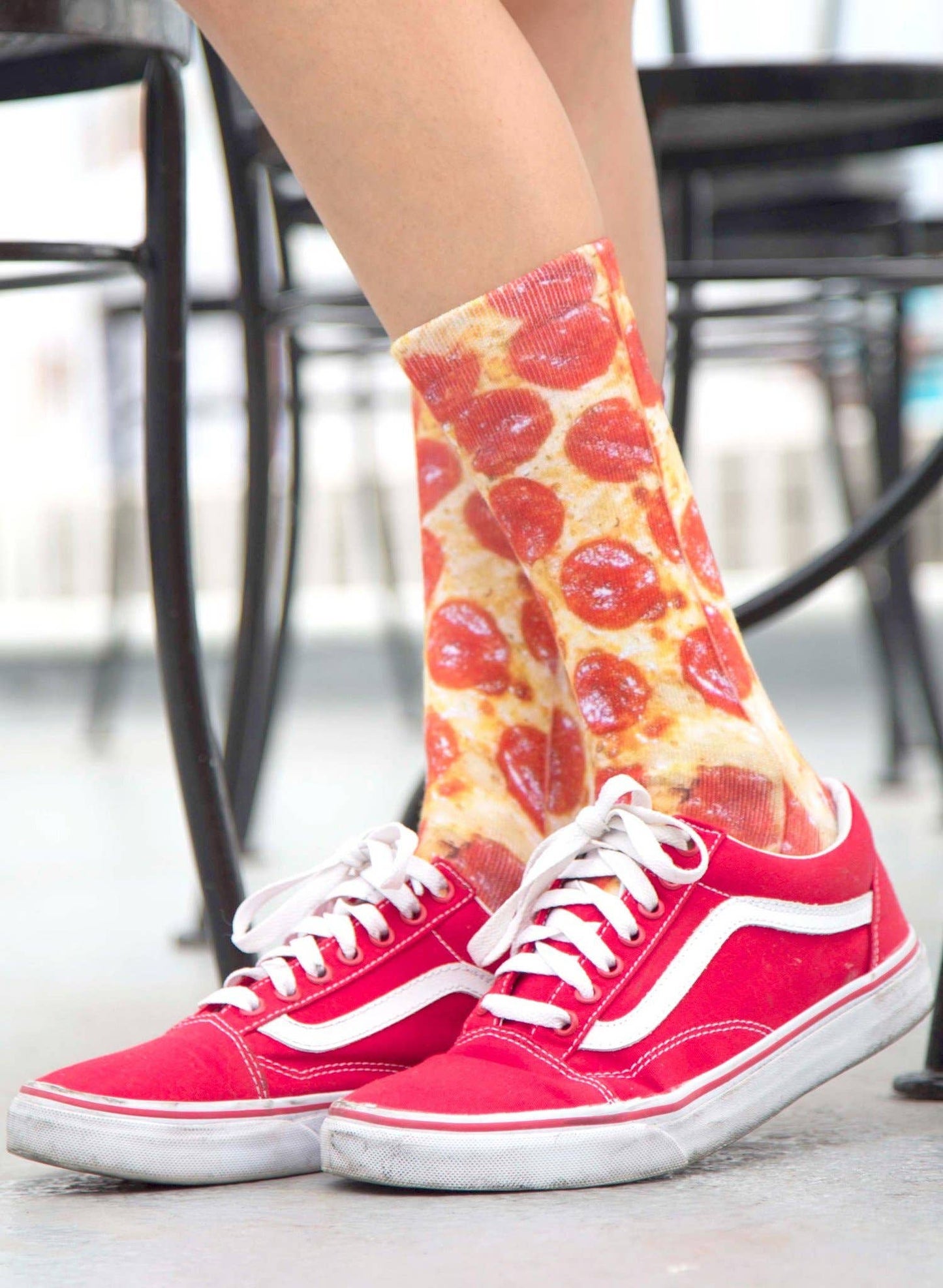 Pizza Crew Socks: Crew
